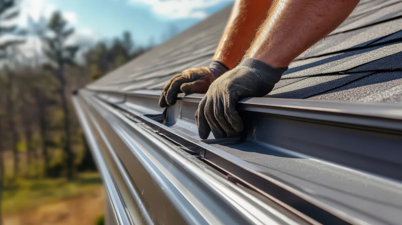 Seamless Metal Gutter Installation